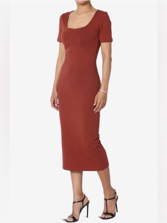 Zenana Outfitters Dresses & Skirts - NEW Zenana - Women’s Square Neck Dress
